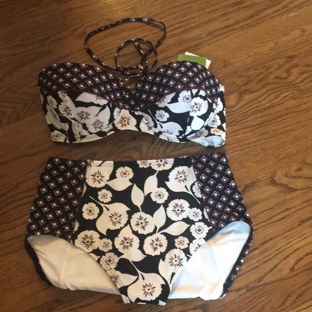 Kate Spade 2 piece swim suit